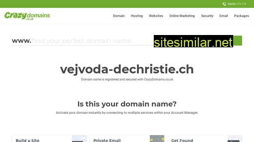 vejvoda-dechristie.ch alternative sites