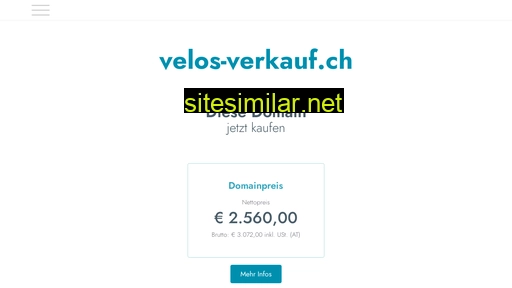 velos-verkauf.ch alternative sites