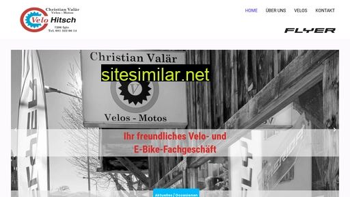velovalaer.ch alternative sites