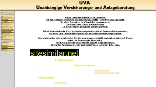 versicherungen-uva.ch alternative sites