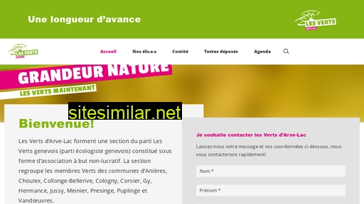 verts-arvelac.ch alternative sites