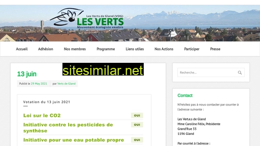 verts-de-gland.ch alternative sites