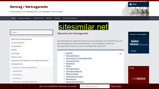 vertragsrecht.ch alternative sites