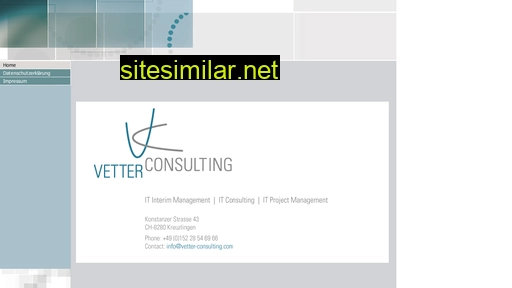 vetter-consulting.ch alternative sites