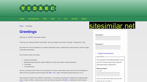 vidarc.ch alternative sites