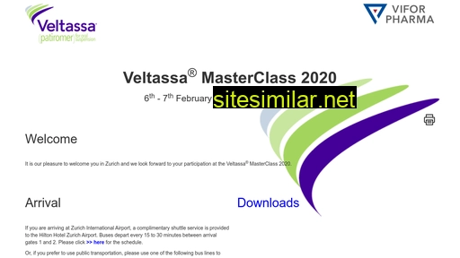 vifor-veltassa-masterclass-2020.ch alternative sites