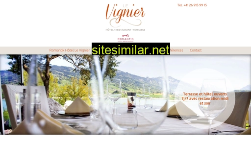 vignier.ch alternative sites