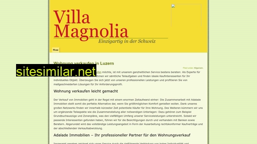Villamagnolia similar sites