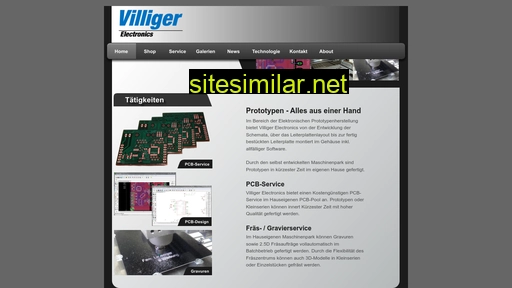 villigerelectronics.ch alternative sites