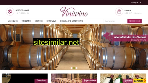 viniwine.ch alternative sites