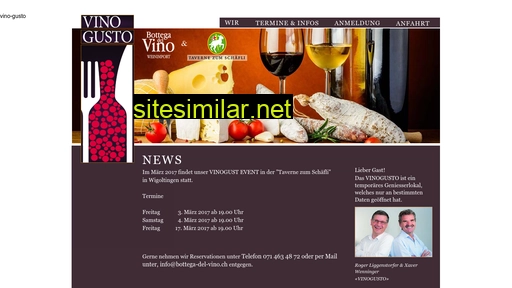 vino-gusto.ch alternative sites