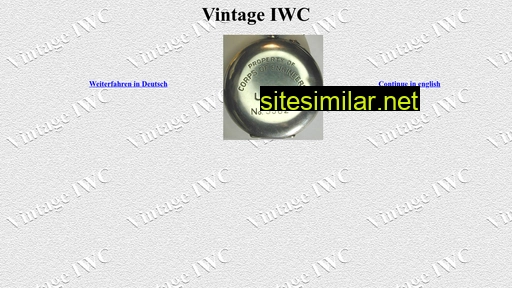 vintage-iwc.ch alternative sites