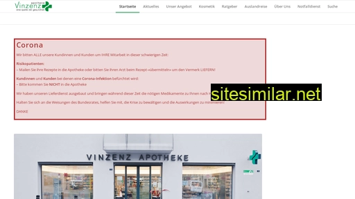 vinzenz-apotheke.ch alternative sites