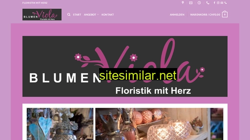 violaflowers.ch alternative sites