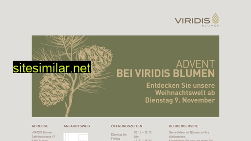 Viridis-blumen similar sites