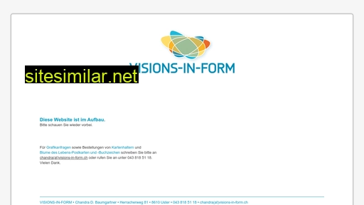 visions-in-form.ch alternative sites