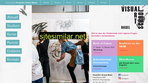 visualartschoolbasel.ch alternative sites
