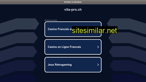 vita-pro.ch alternative sites