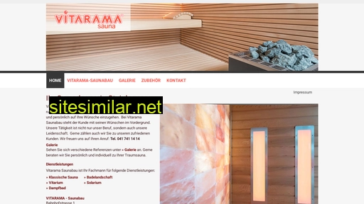vitarama-saunabau.ch alternative sites