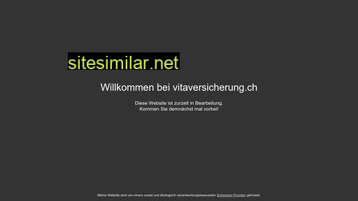 vitaversicherung.ch alternative sites
