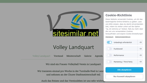 volleylandquart.ch alternative sites