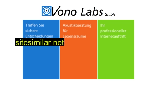 vonolabs.ch alternative sites