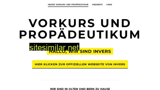 vorkurs-stgallen.ch alternative sites