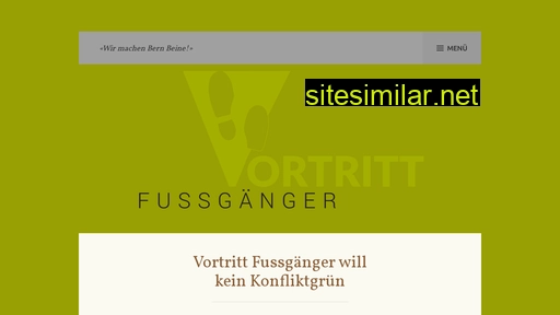 vortritt-fussgaenger.ch alternative sites