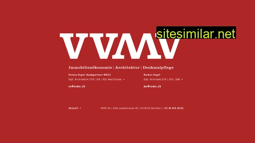 vvmv.ch alternative sites