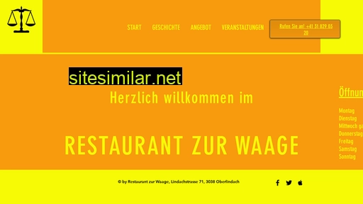 waage-oberlindach.ch alternative sites