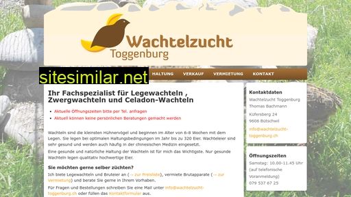 wachtelzucht-toggenburg.ch alternative sites