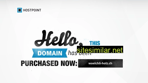 waelchli-holz.ch alternative sites