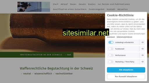 waffengutachten.ch alternative sites