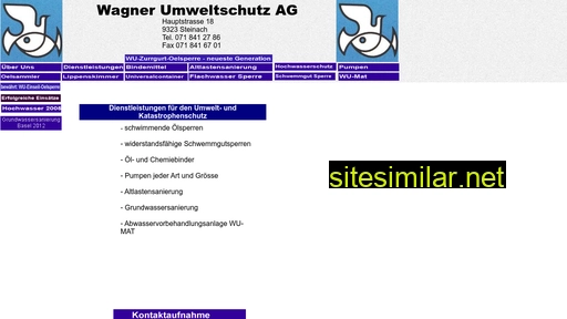 wagner-umweltschutz.ch alternative sites