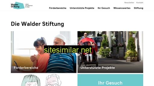 walder-stiftung.ch alternative sites