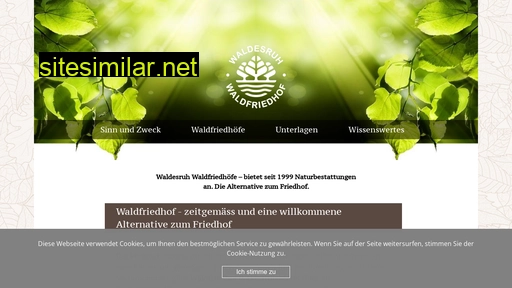 waldfriedhof.ch alternative sites