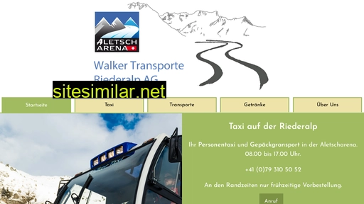 walkertransporte.ch alternative sites