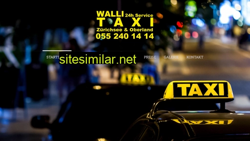walli-taxi.ch alternative sites