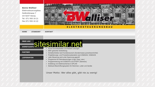 walliser-steuerungsbau.ch alternative sites
