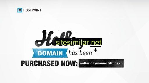walter-haymann-stiftung.ch alternative sites