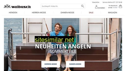 walbusch.ch alternative sites