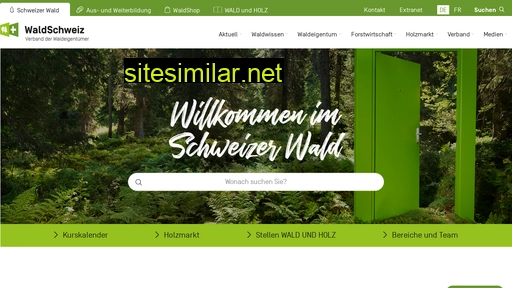 waldschweiz.ch alternative sites