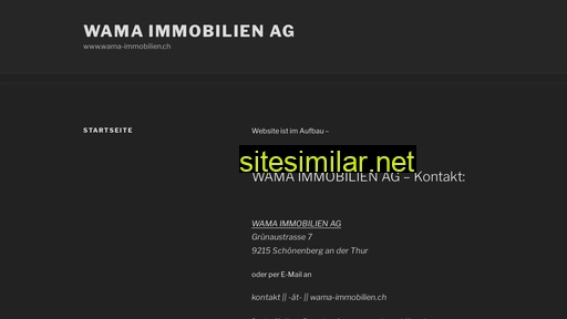 wama-immobilien.ch alternative sites