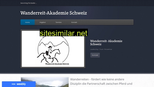 wanderreit-akademie.ch alternative sites