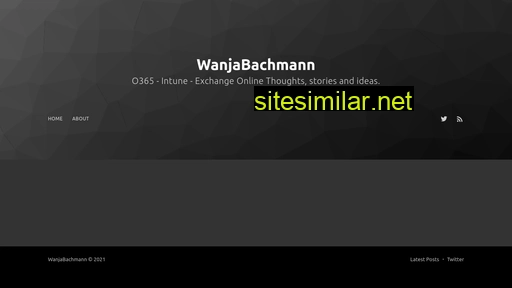 wanjabachmann.ch alternative sites