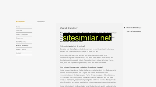 wasisteinbrand.ch alternative sites