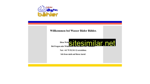 wasserbaehler.ch alternative sites