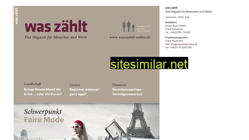 Waszaehlt-online similar sites