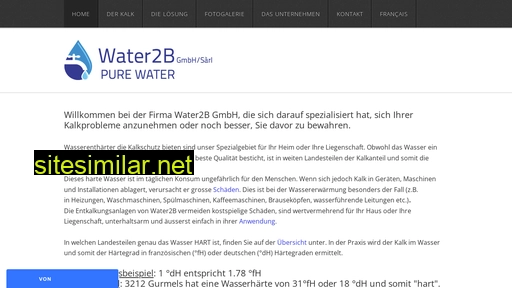 water2b.ch alternative sites