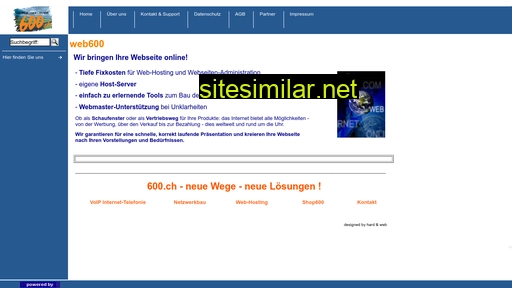 Web600 similar sites
